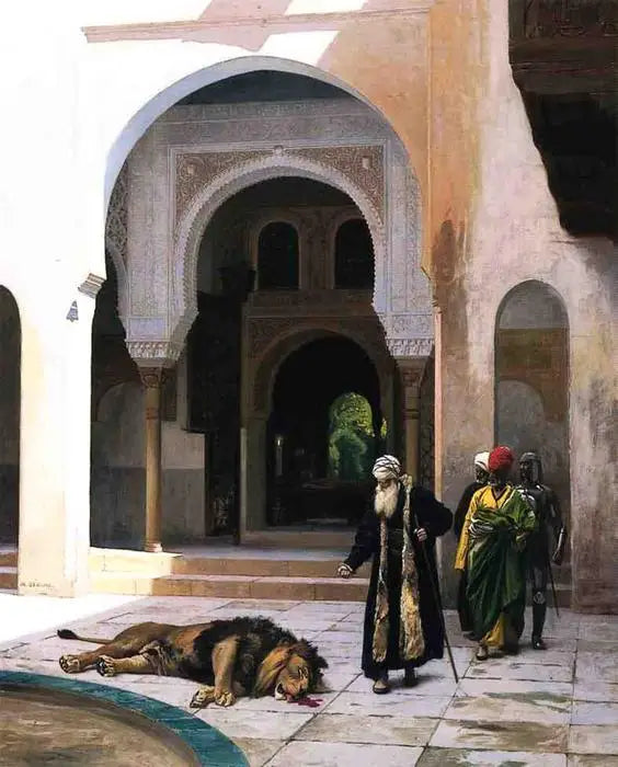 El León maldito - Jean-Léon Gérôme