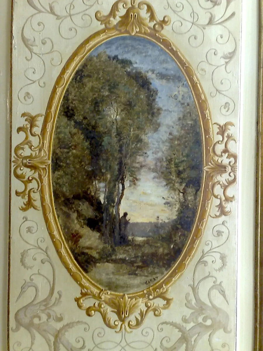 El lector - Jean-Baptiste Camille Corot