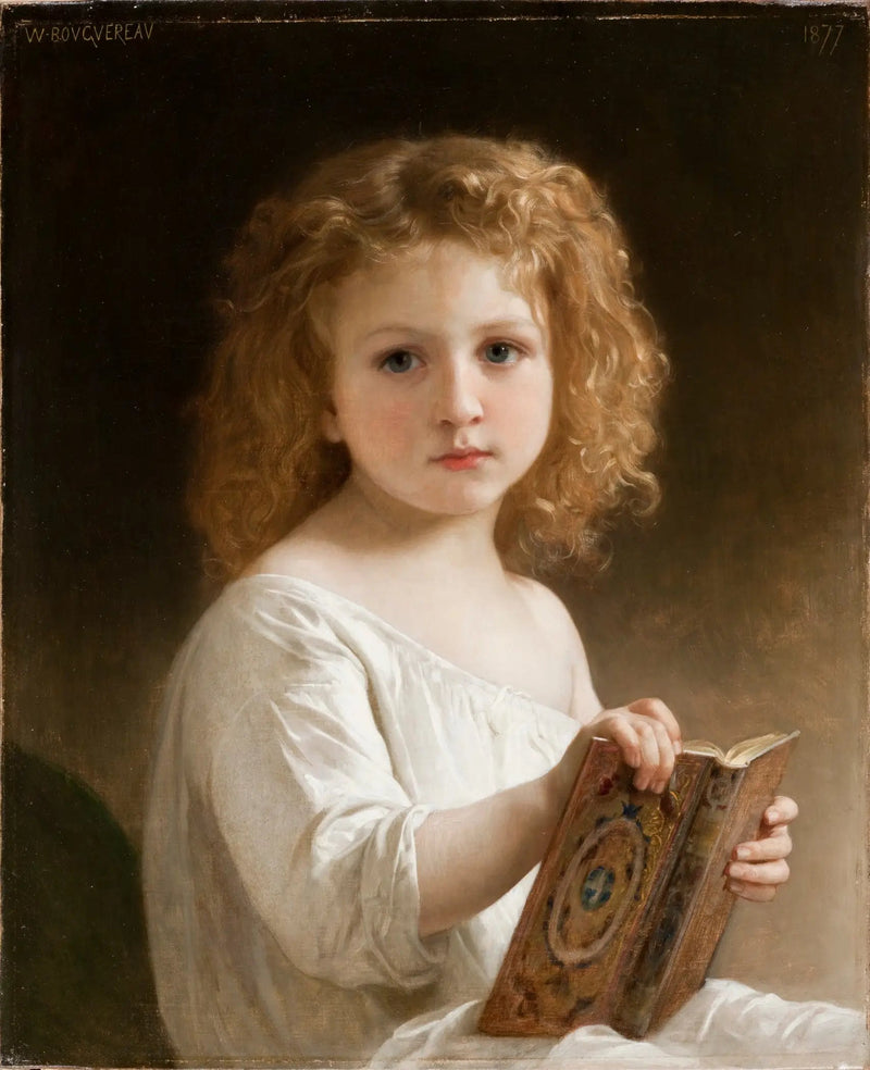 El libro de historia - Bouguereau