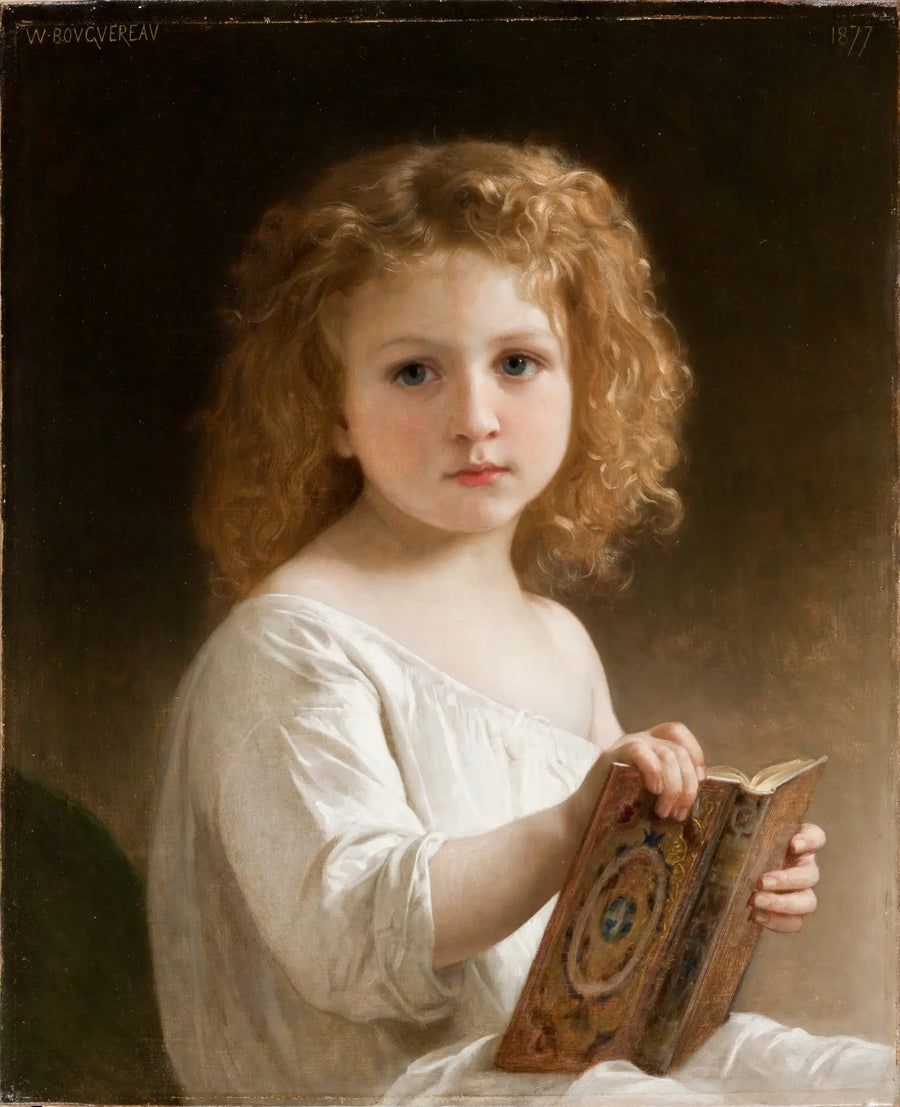 El libro de historia - Bouguereau