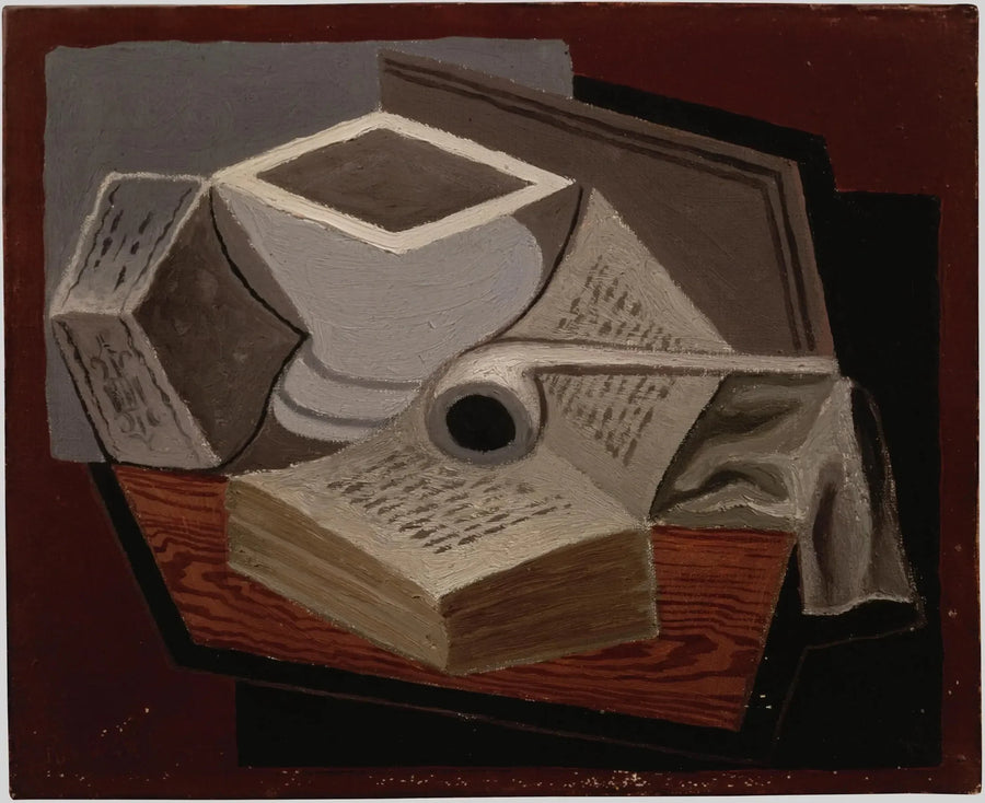 El libro abierto - Juan Gris