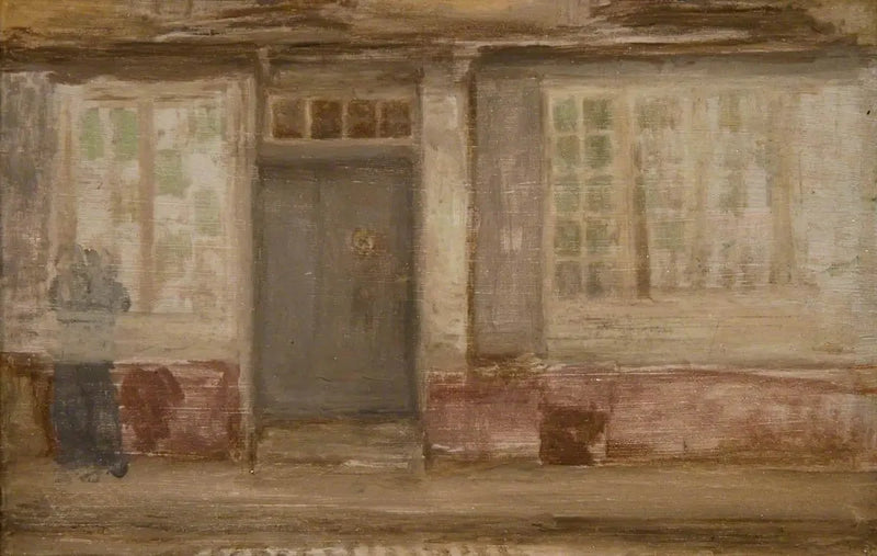 La vivienda del sacerdote, Dieppe - James Abbott McNeill Whistler