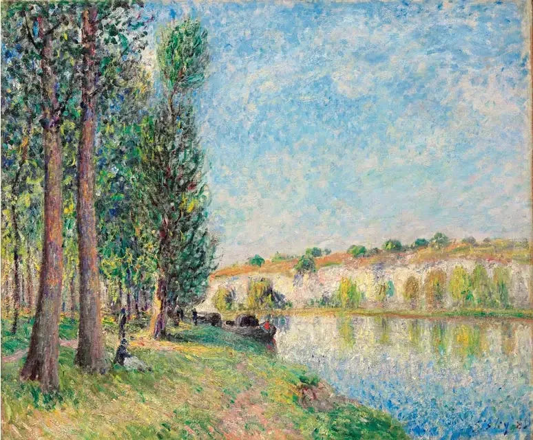 El Loing en Moret - Alfred Sisley