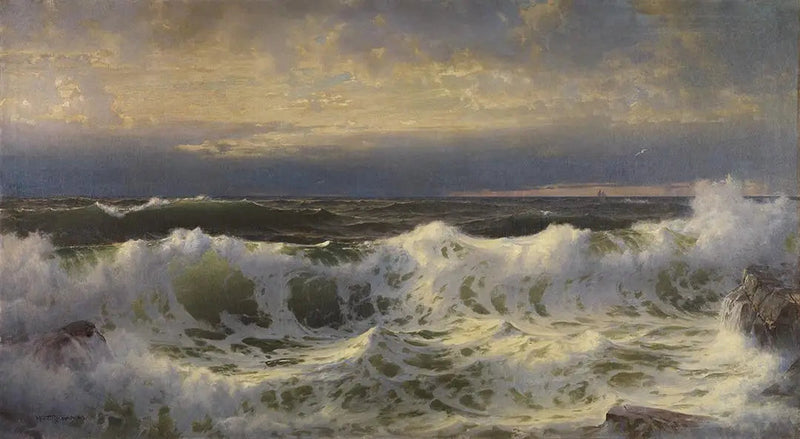 A lo largo de la costa - William Trost Richards