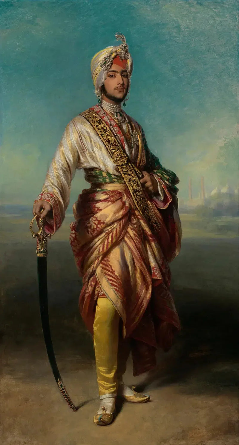 El Maharajá Duleep Singh (1838-1893) - Franz Xaver Winterhalter
