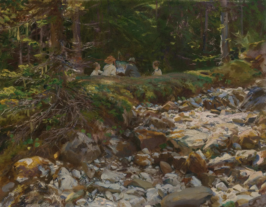 El maestro y sus alumnos - John Singer Sargent