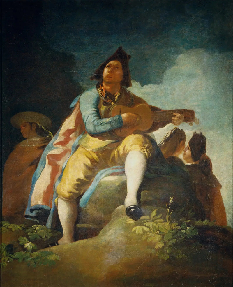 El Majo de la guitarra - Francisco de Goya