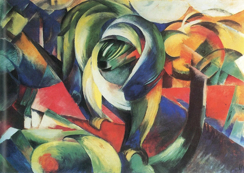El Mandril - Franz Marc