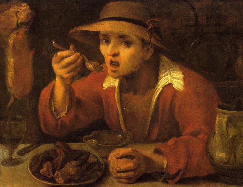 El comedor de judías - Annibale Carracci