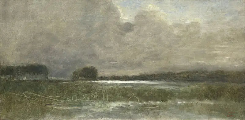 El Marais de Arleux - Jean-Baptiste Camille Corot