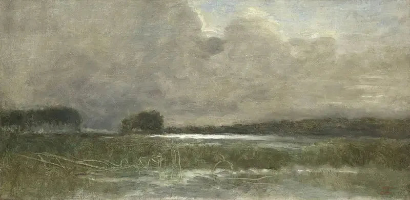 El Marais de Arleux - Jean-Baptiste Camille Corot