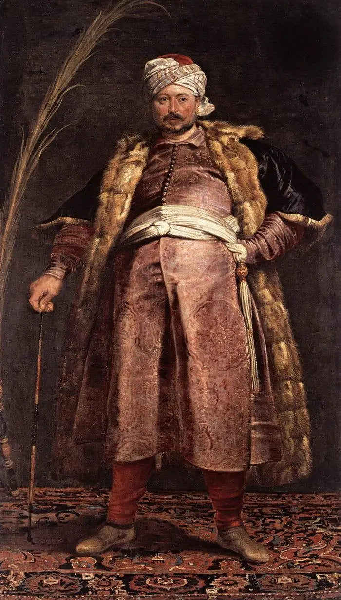 El comerciante Nicolás de Respaigne en peregrinación a Jerusalén - Peter Paul Rubens