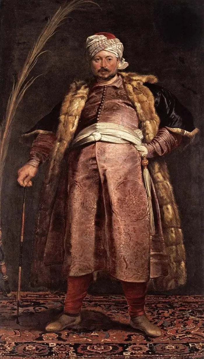 El comerciante Nicolás de Respaigne en peregrinación a Jerusalén - Peter Paul Rubens