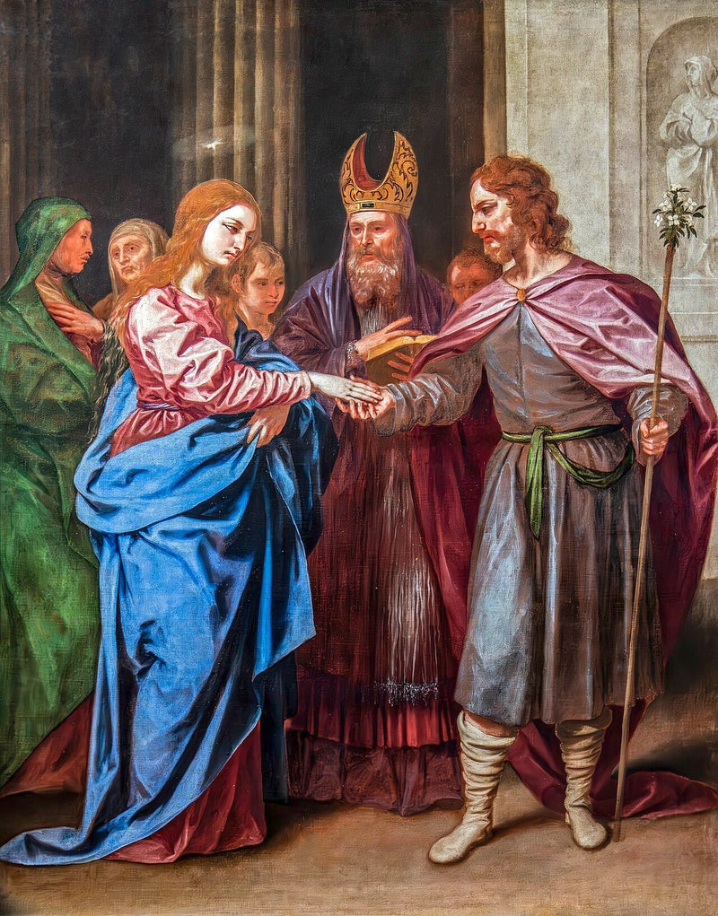 El matrimonio de la Virgen - Alonso Cano