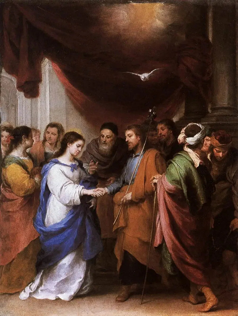 El matrimonio de la Virgen - Bartolomé Esteban Murillo