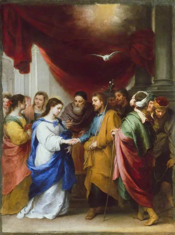 El matrimonio de la Virgen - Bartolomé Esteban Murillo