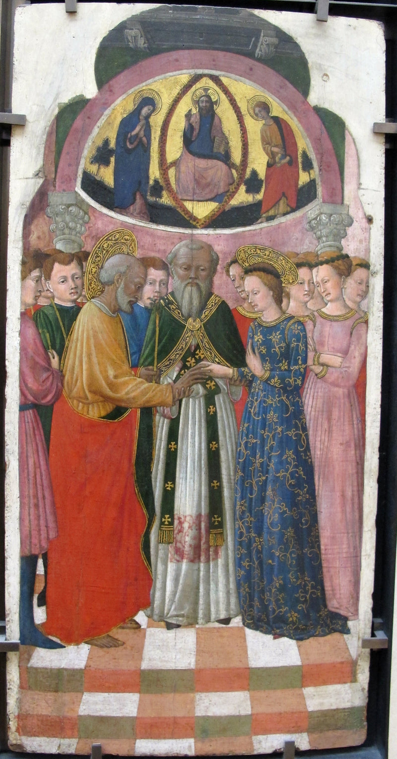 El matrimonio de la Virgen - Giovanni Francesco da Rimini