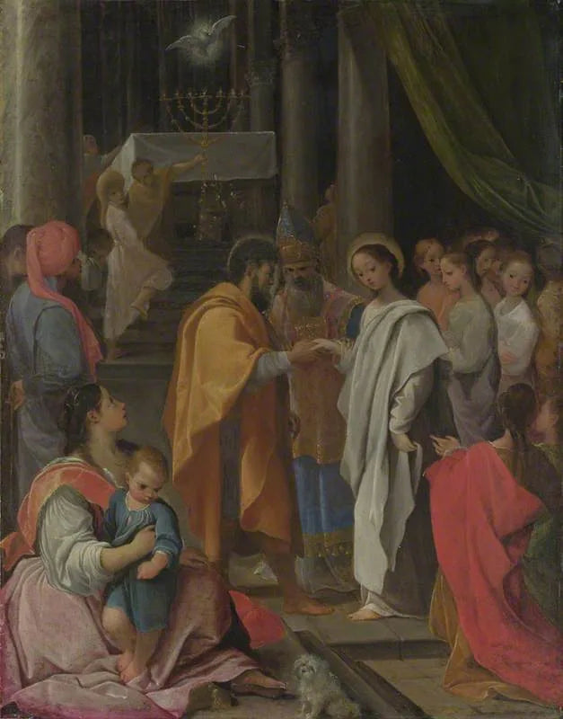 El matrimonio de la Virgen - Ludovico Carracci