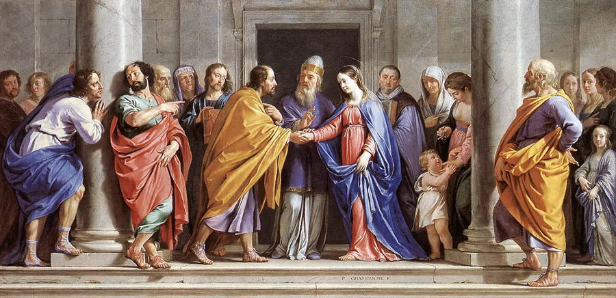 El matrimonio de la Virgen - Philippe de Champaigne