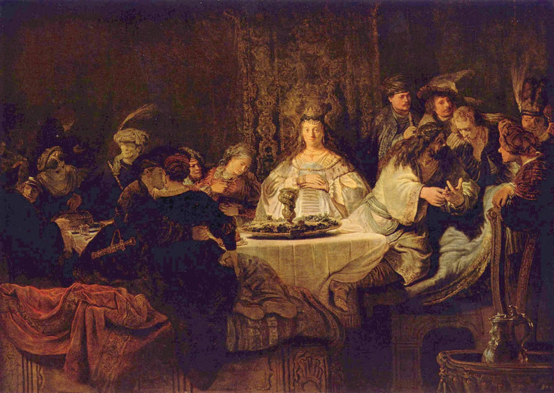 El matrimonio de Sansón - Rembrandt