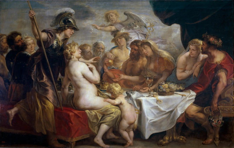 El matrimonio de Tetis y Peleo - Peter Paul Rubens