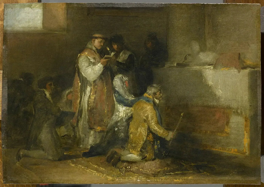 El matrimonio desigual - Francisco de Goya