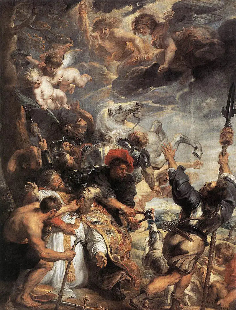 El mártir de San Lievín - Peter Paul Rubens