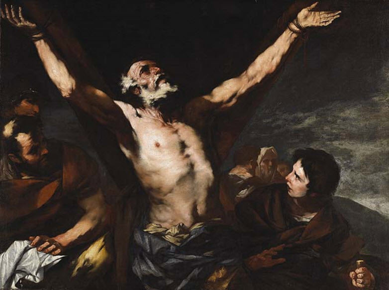 El martirio de san Andrés - Luca Giordano