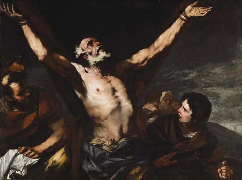 El martirio de san Andrés - Luca Giordano