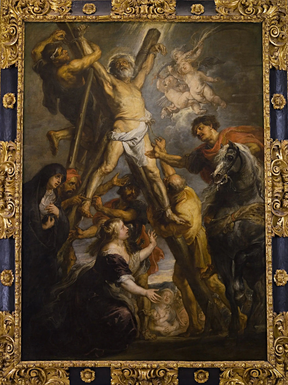 Le martyre de saint André - Peter Paul Rubens image 1 reproduction artisanale de tableau