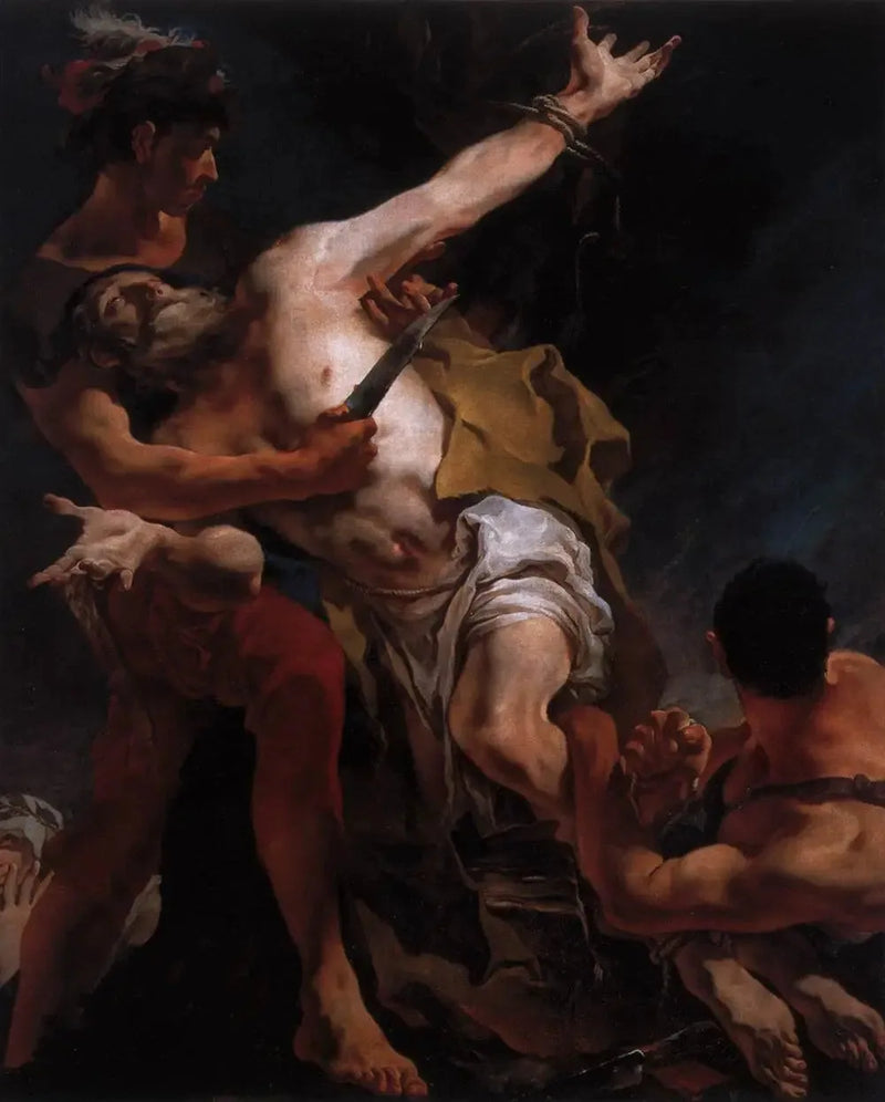 La martirio de San Bartolomé - Giovanni Battista Tiepolo