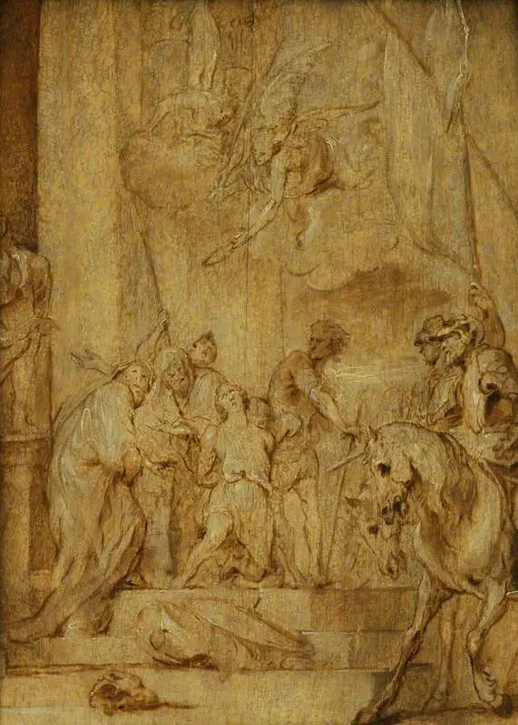 El martirio de san Jorge - Antoine van Dyck