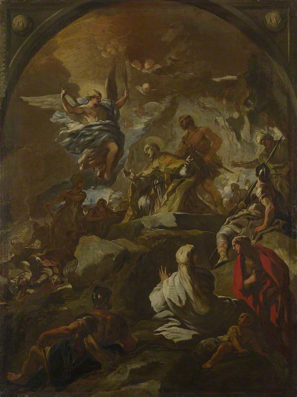 El martirio de san Janvier - Luca Giordano