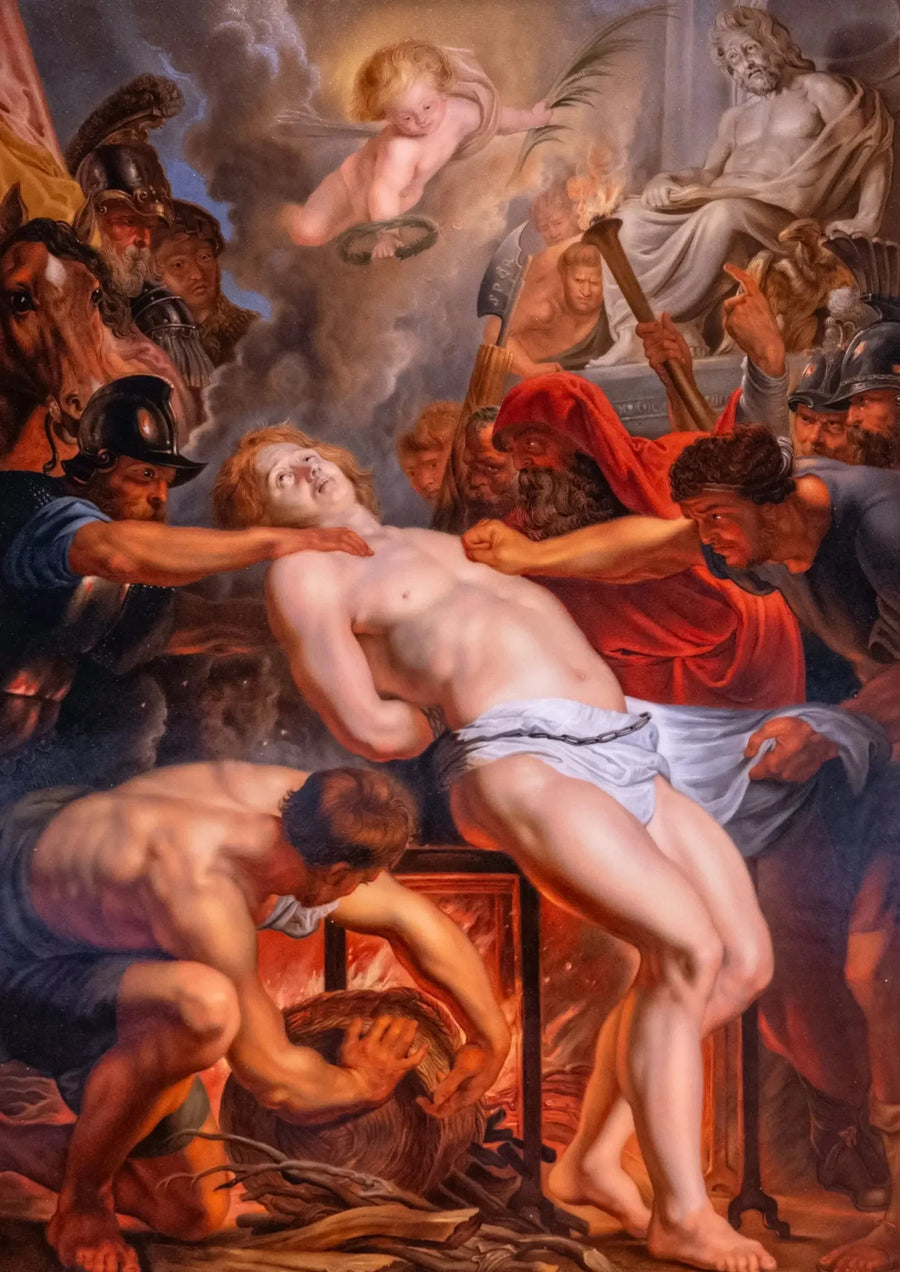 El martirio de san Lorenzo - Peter Paul Rubens