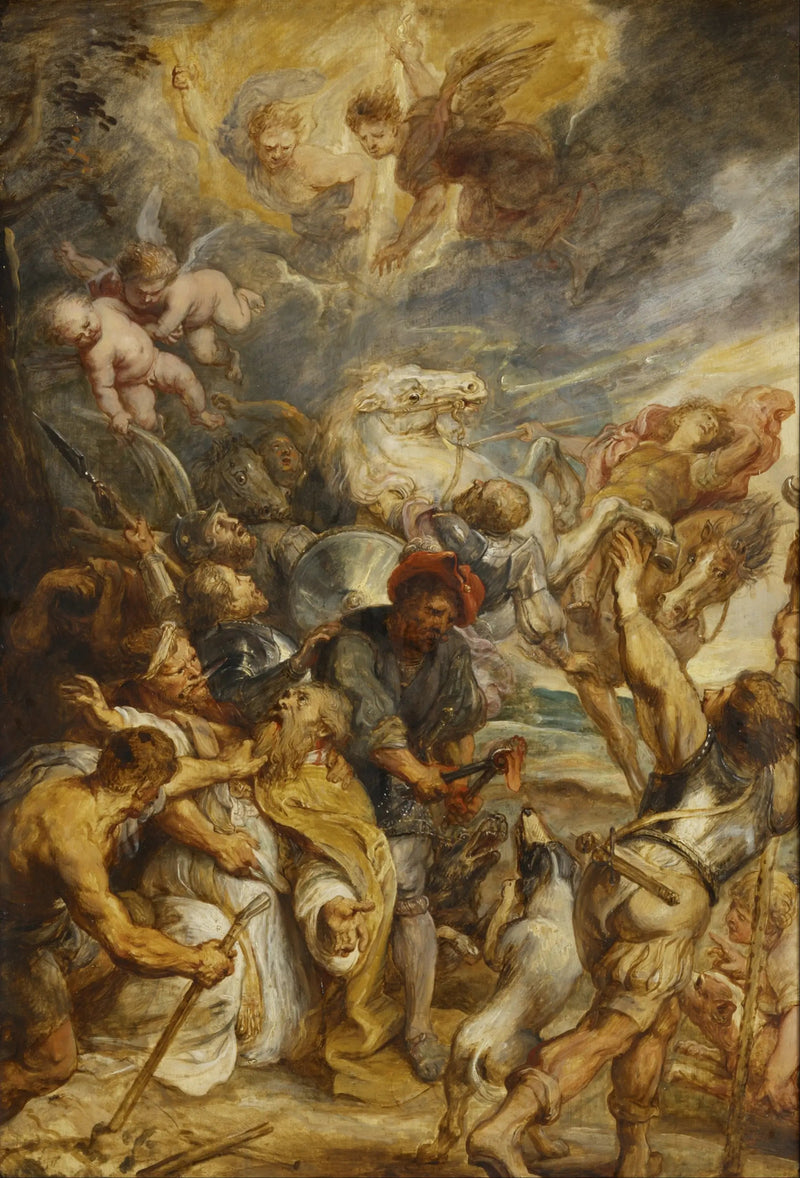 El martirio de san Livin - Peter Paul Rubens