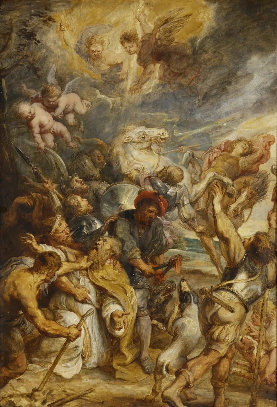 El martirio de san Livin - Peter Paul Rubens