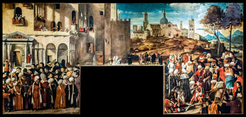 El martirio de san Marcos - Giovanni Bellini