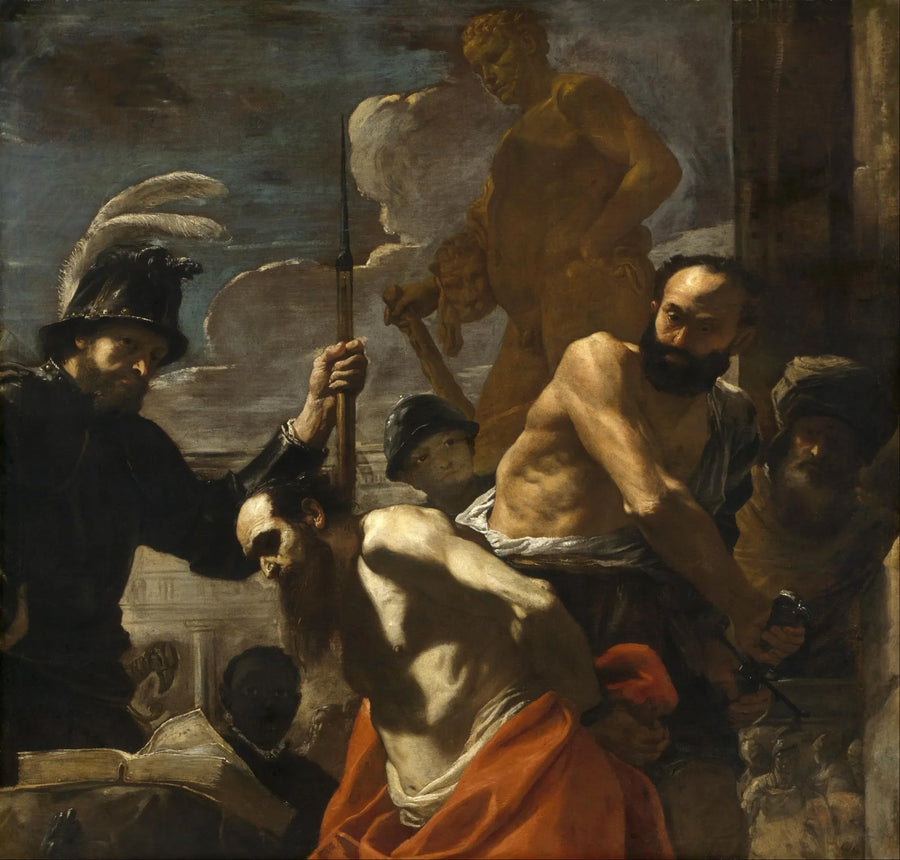 El martirio de san Pablo - Mattia Preti