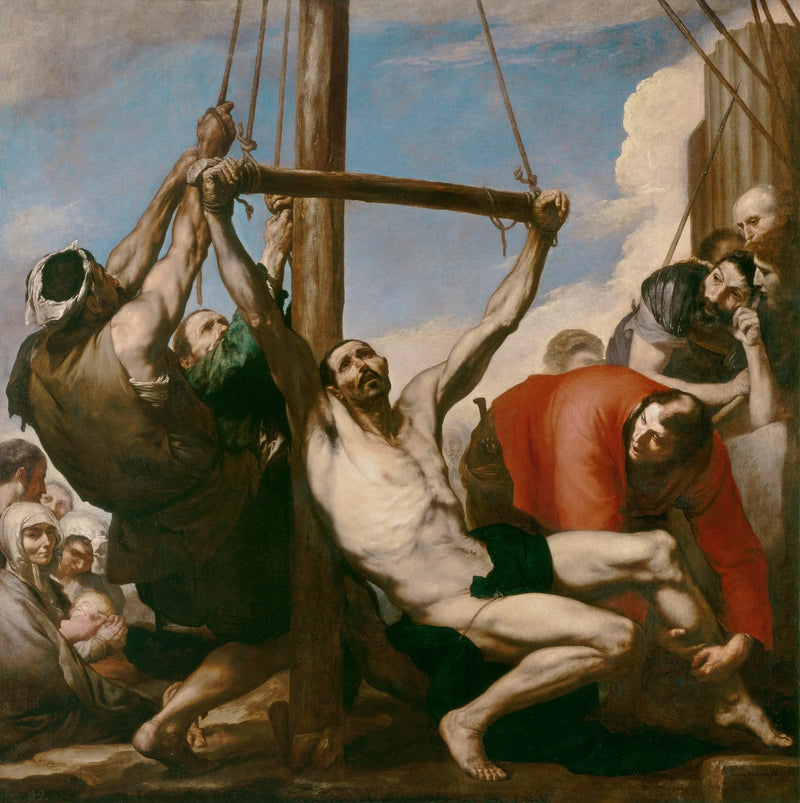 La martirio de san Felipe - Jusepe de Ribera