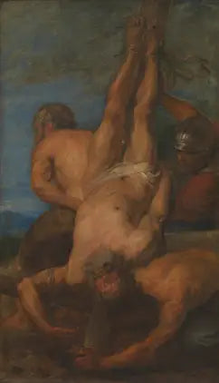 El martirio de san Pedro - Antoine van Dyck