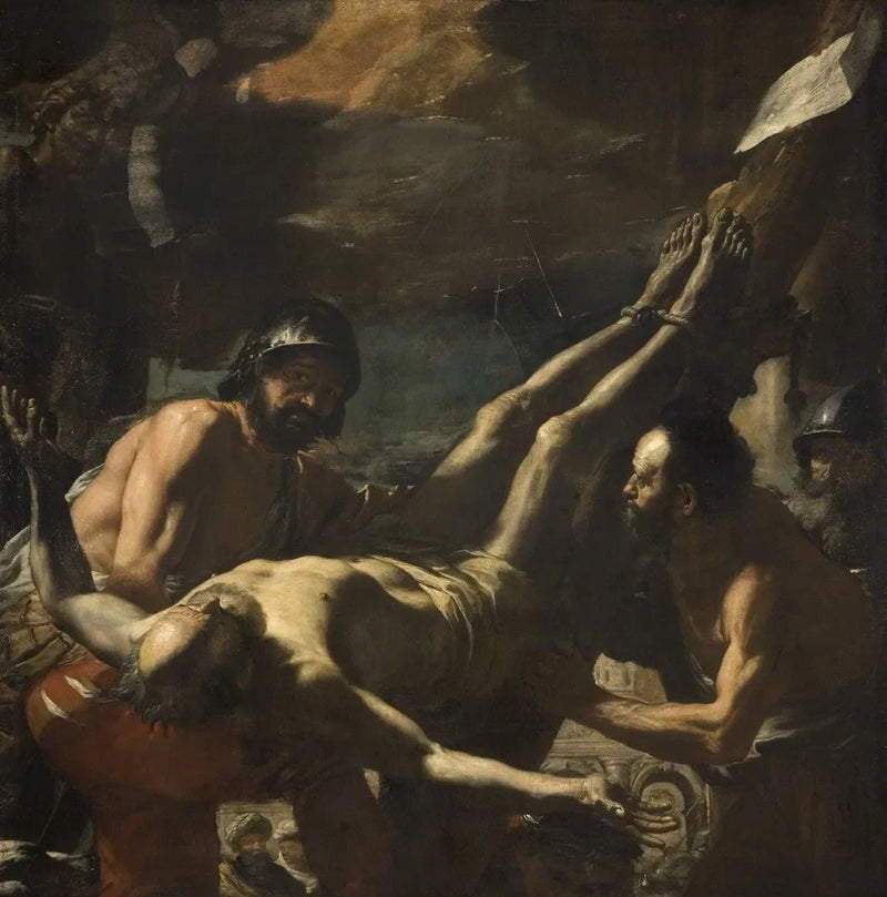 El martirio de san Pedro - Mattia Preti