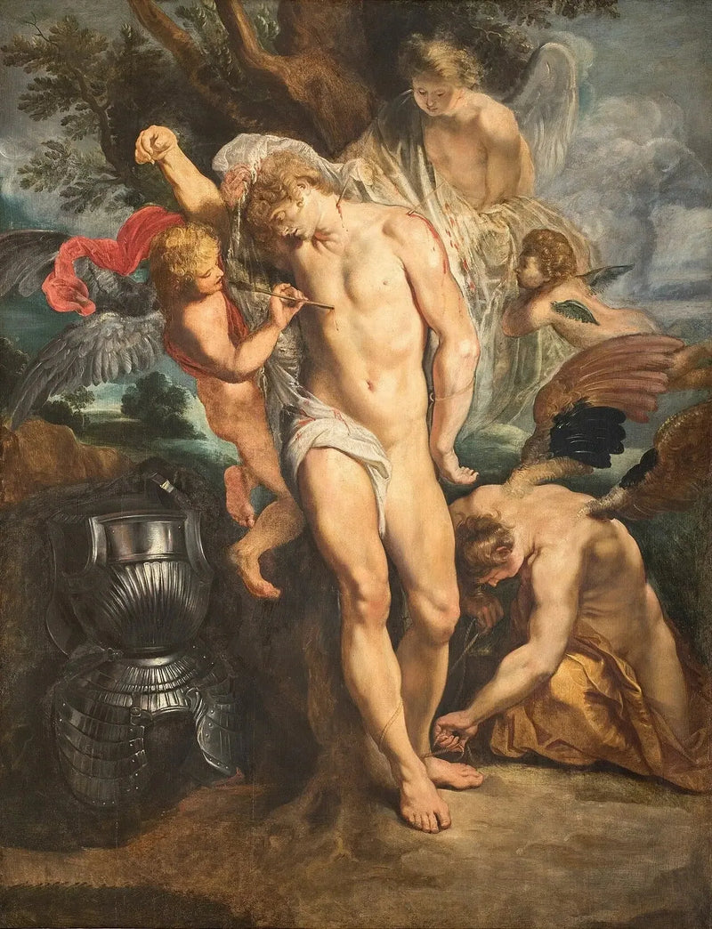 La Martirio de San Sebastián - Peter Paul Rubens