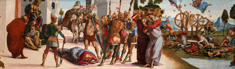 El martirio de Santa Catalina de Alejandría - Luca Signorelli