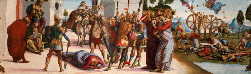 El martirio de Santa Catalina de Alejandría - Luca Signorelli