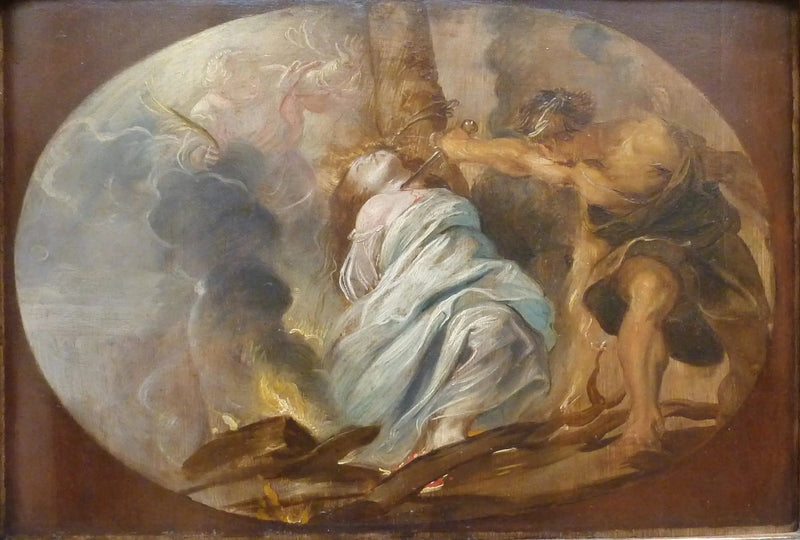 El martirio de Santa Lucía - Peter Paul Rubens