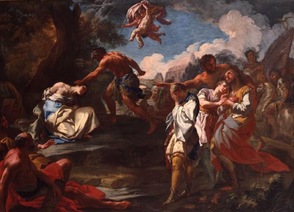 La martirio de Santa Marta - Corrado Giaquinto