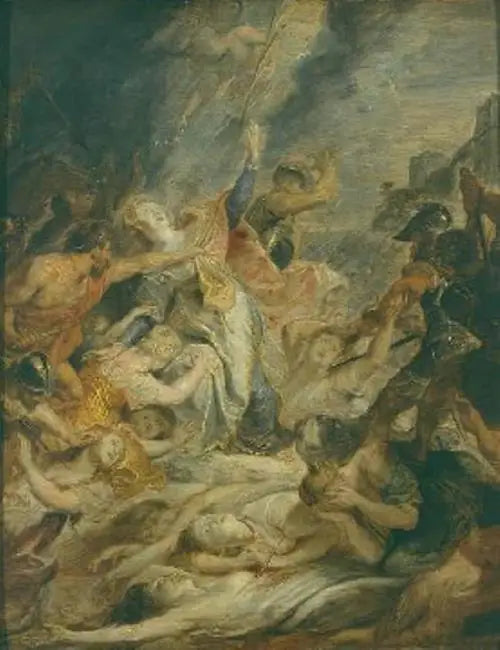 El martirio de Santa Úrsula - Peter Paul Rubens