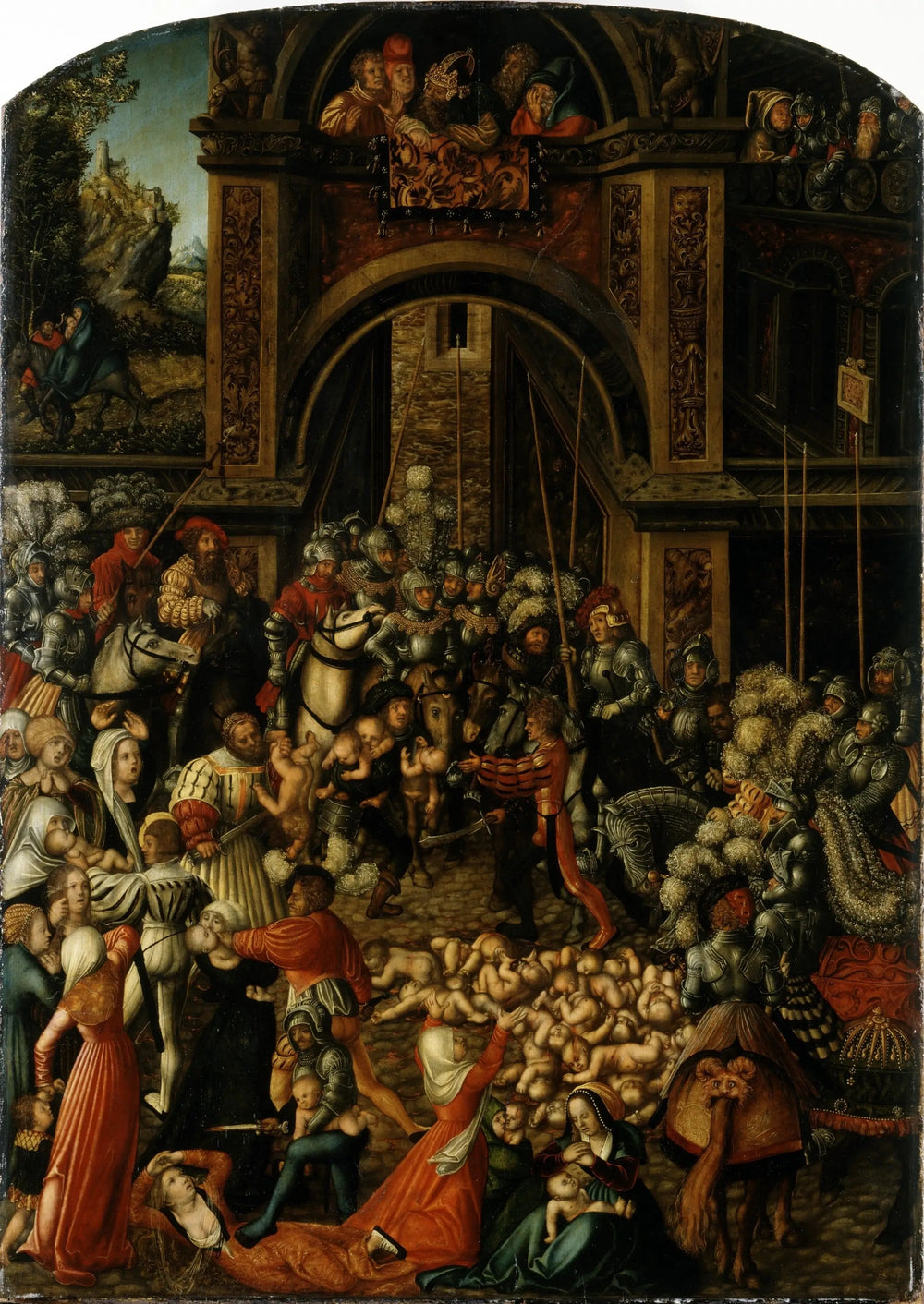 Le Massacre des Innocents - Lucas Cranach the Elder image 1 reproduction réalisée par Alpha Reproduction