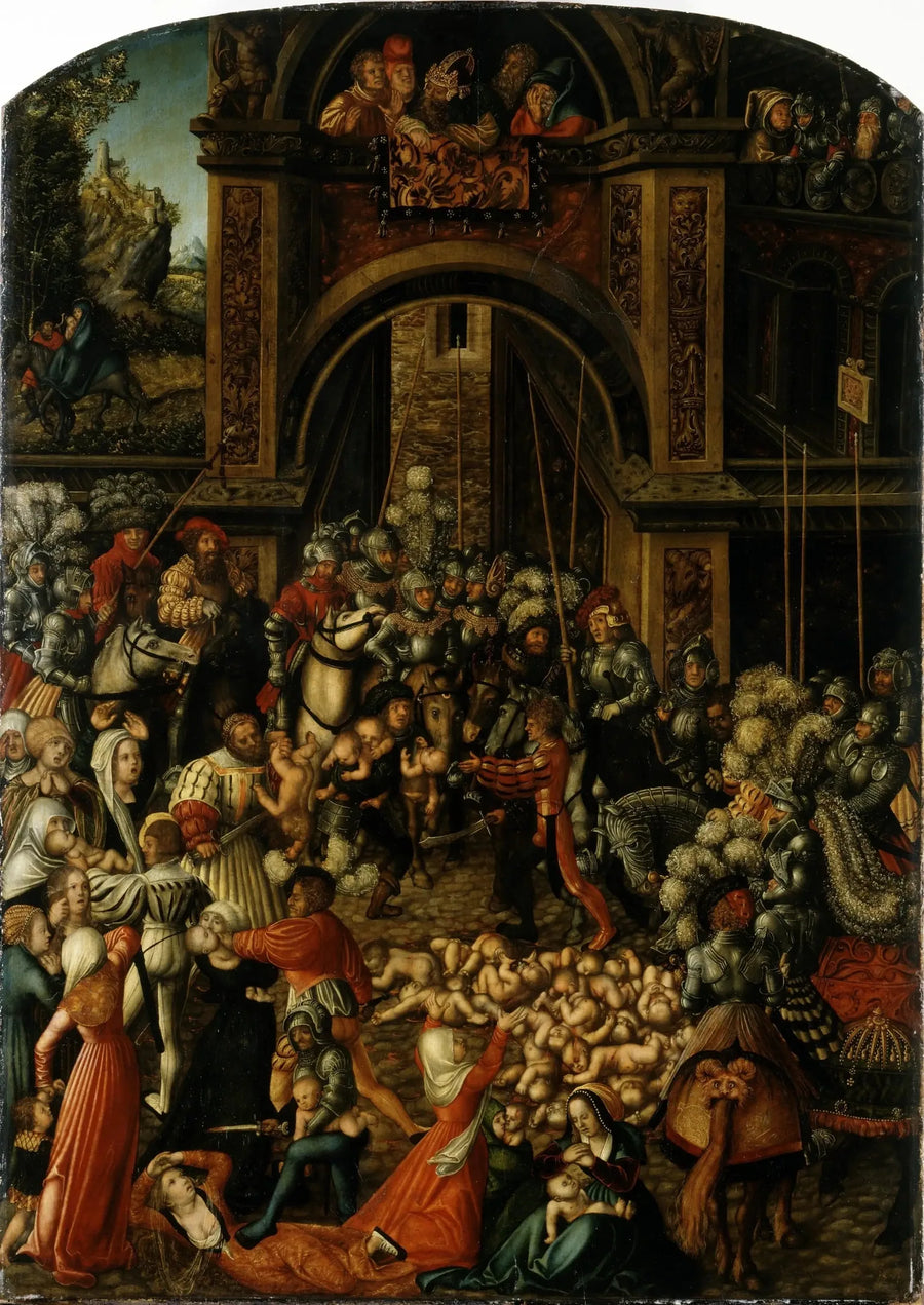 La masacre de los inocentes - Lucas Cranach el Viejo