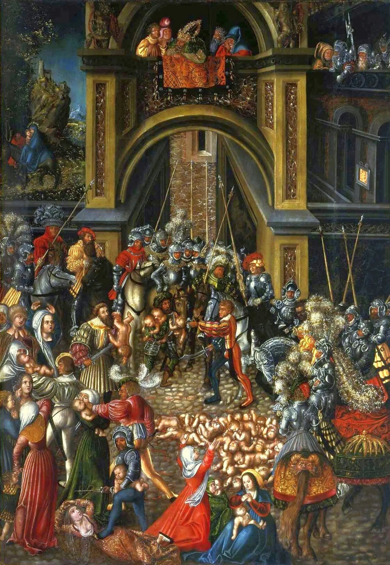 La Masacre de los Inocentes - Lucas Cranach el Viejo